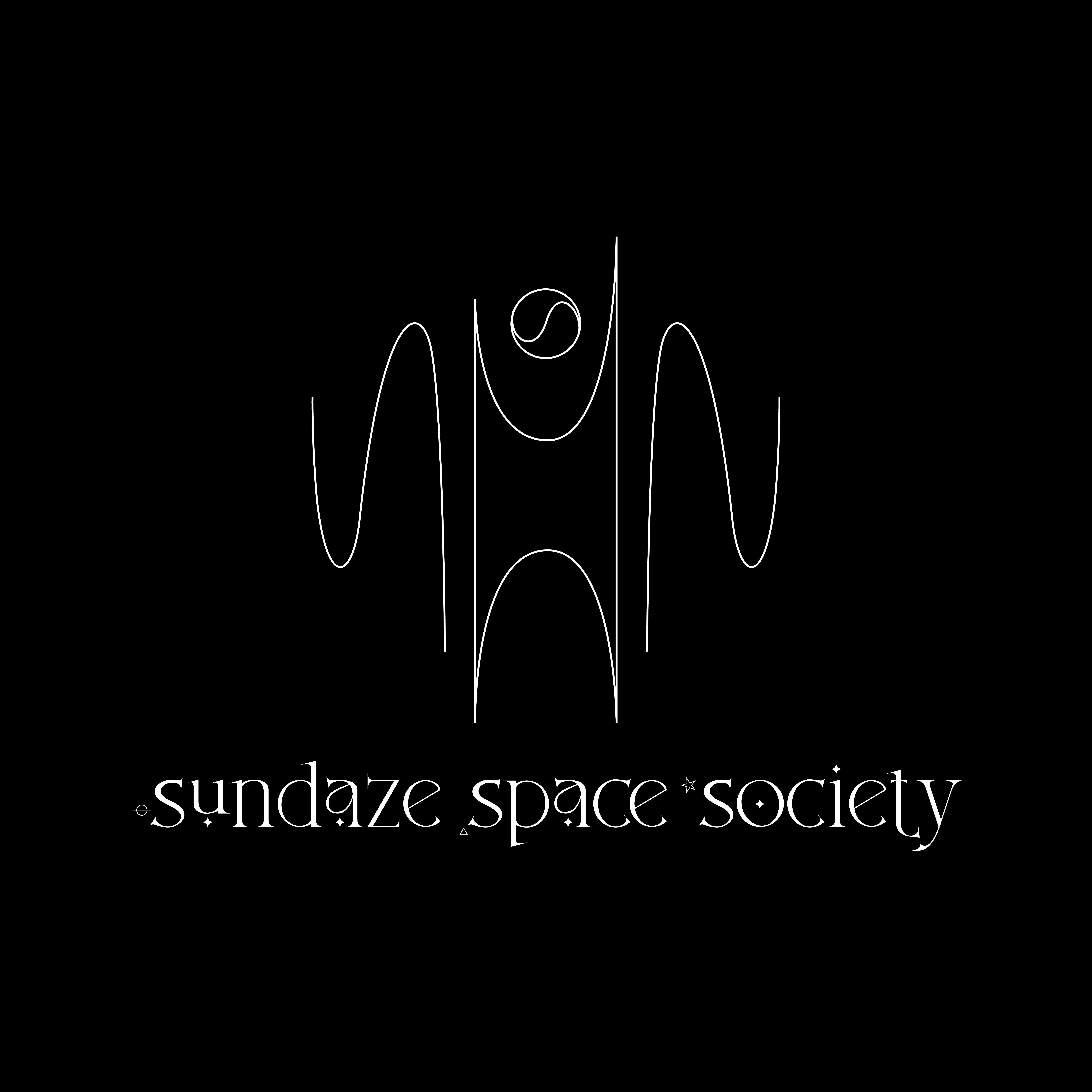 SUNDAZE SPACE SOCIETY - フライヤー表