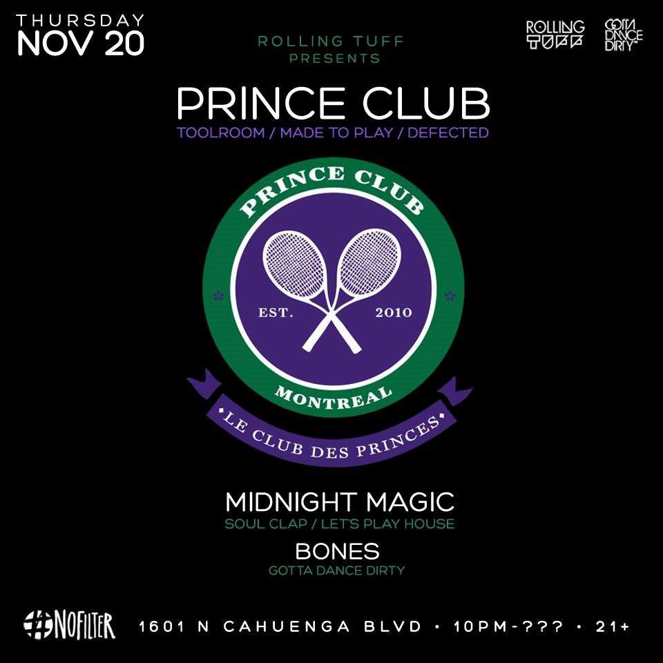 Prince Club - Página frontal