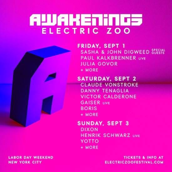 Awakenings at Electric Zoo - Página frontal