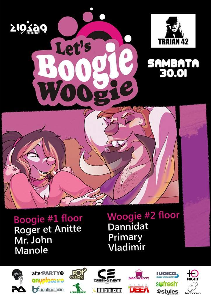 Let's Boogie Woogie - Página frontal