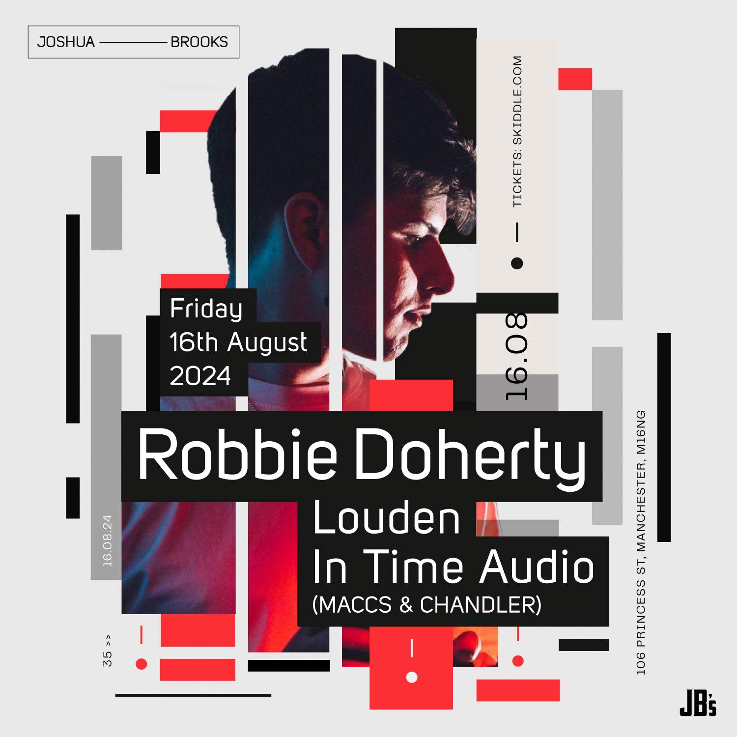 Robbie Doherty [Extended Set] + support bei Joshua Brooks, Manchester