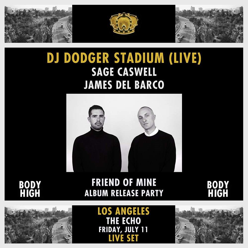DJ Dodger Stadium Live, Album Release Party - Página frontal