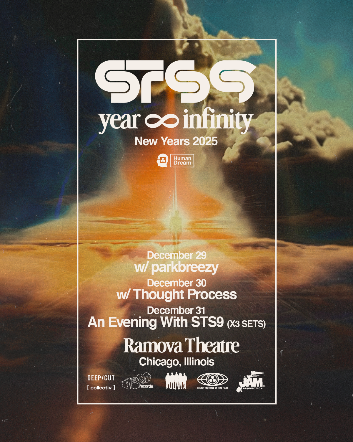 STS9 NYE 2025 at Ramova Theatre, Chicago