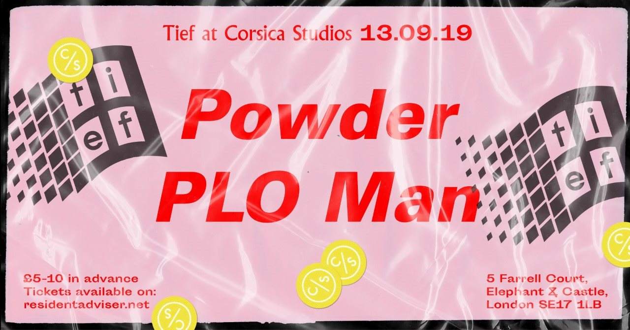 Tief with Powder & PLO Man - Página frontal