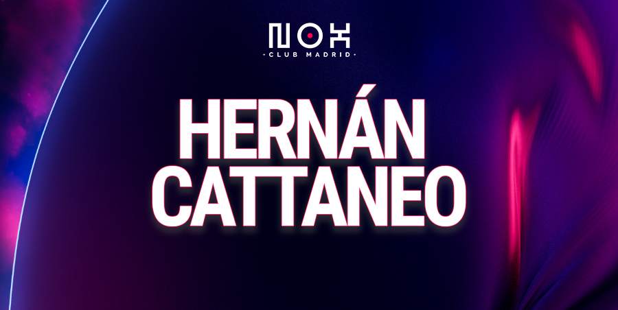 Nox Club Madrid: Hernán Cattaneo (Extended set) - フライヤー裏