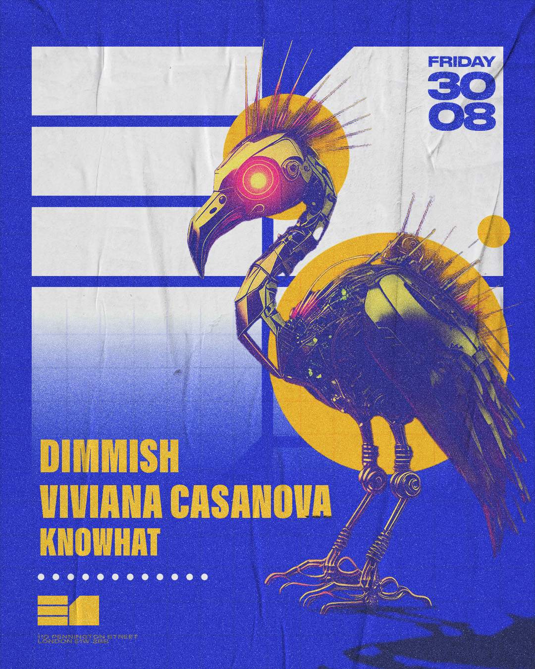 Dimmish, Viviana Casanova - フライヤー表
