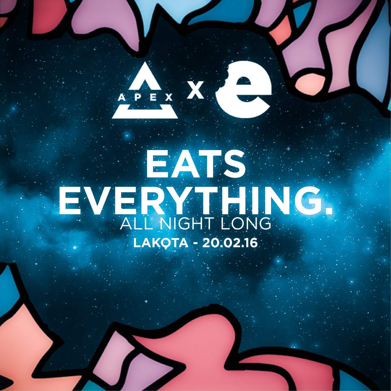 Apex & Edible presents Eats Everything all Night Long - Página frontal