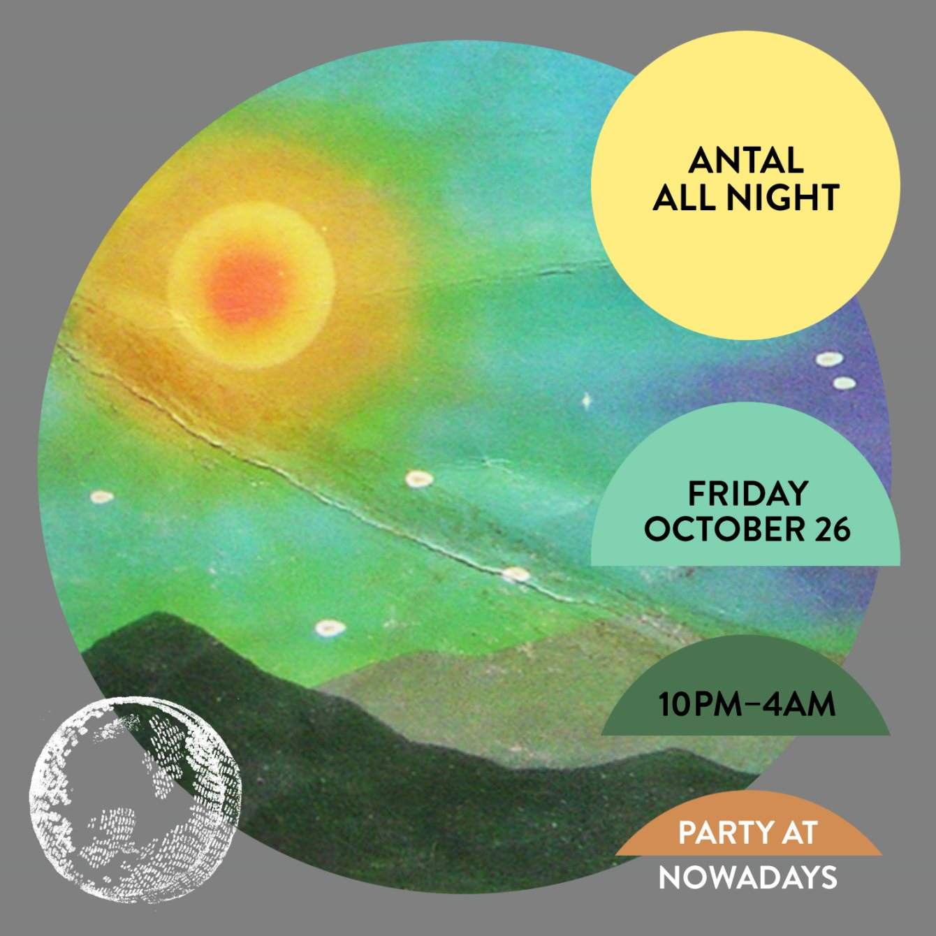 Party: Antal All Night - Página trasera