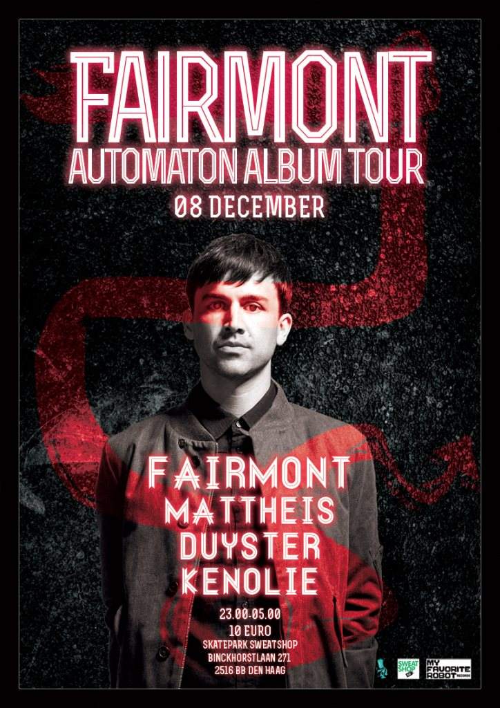 Fairmont Automaton Album Tour - Página frontal
