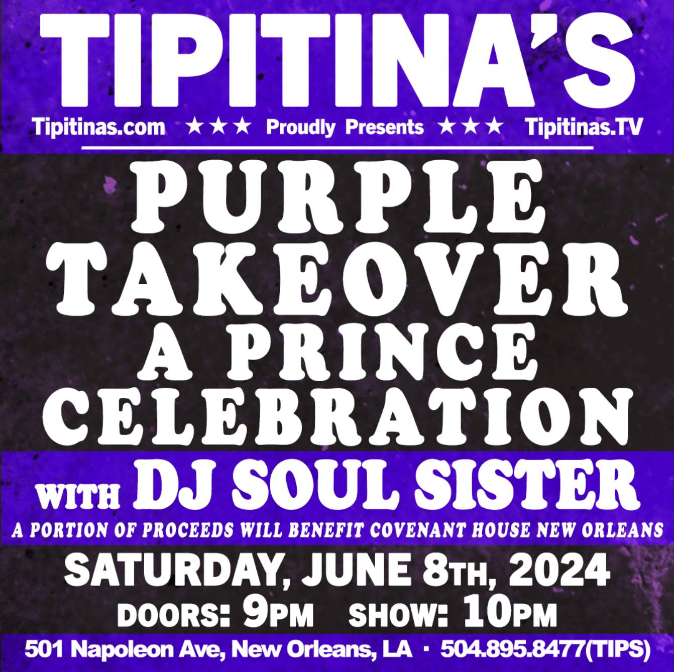 Prince Takeover: A Prince Celebration with DJ Soul Sister - Página frontal