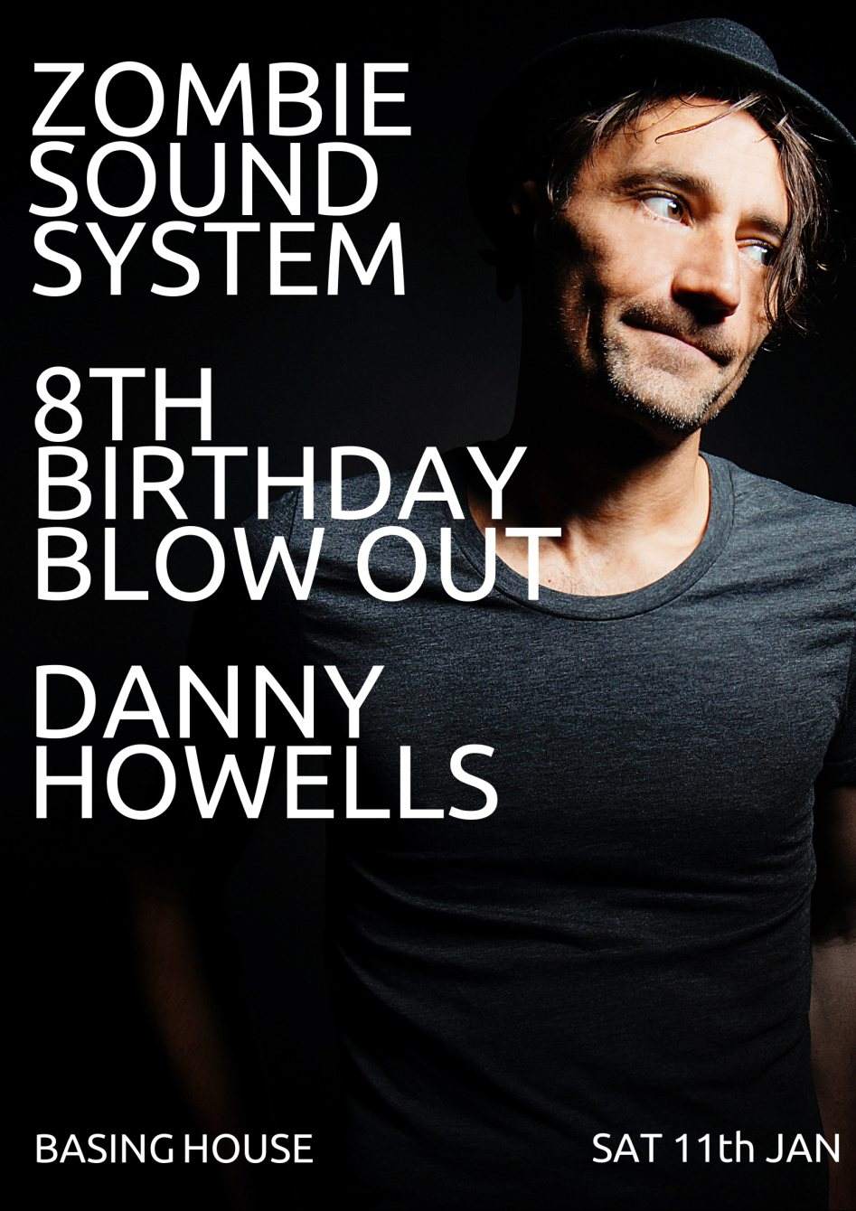 Zombie Soundsystem's 8th Birthday Blow out - フライヤー表