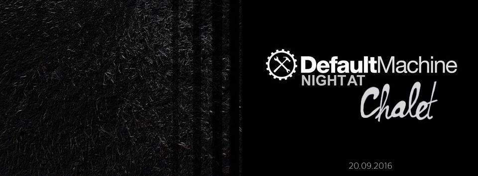 Default Machine Label Night with Argenis Brito (Live) - Página frontal