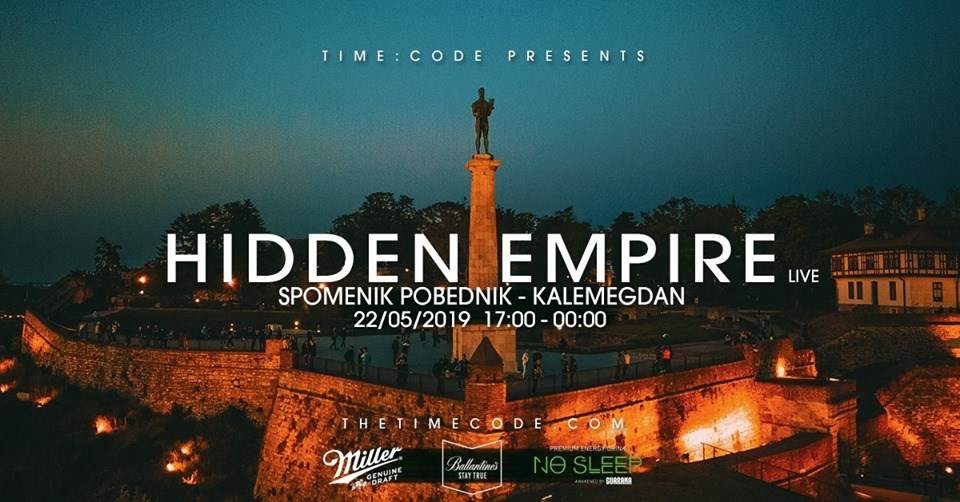 Hidden Empire at Spomenik Pobednik by Time:Code - Página frontal