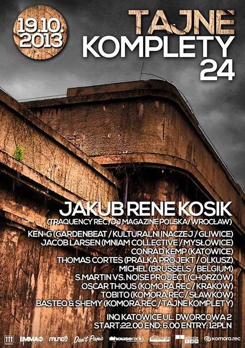 Tajne Komplety with Jakub Rene Kosik - Página frontal