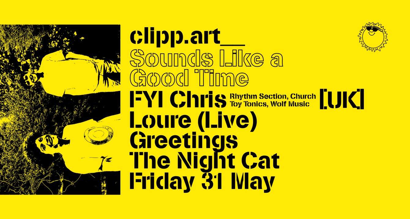clipp.art Sounds Like A Good Time with FYI Chris [UK] - Página frontal