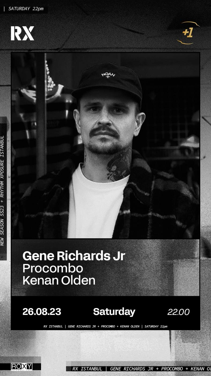 RX presents: Gene Richards Jr at RX Istanbul, Istanbul