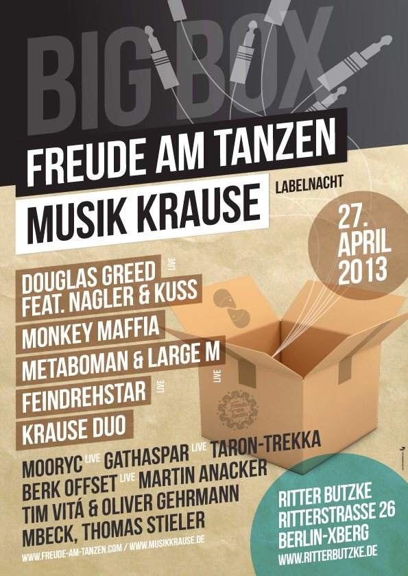 BIG BOX - Freude am Tanzen & Musik Krause - Página frontal