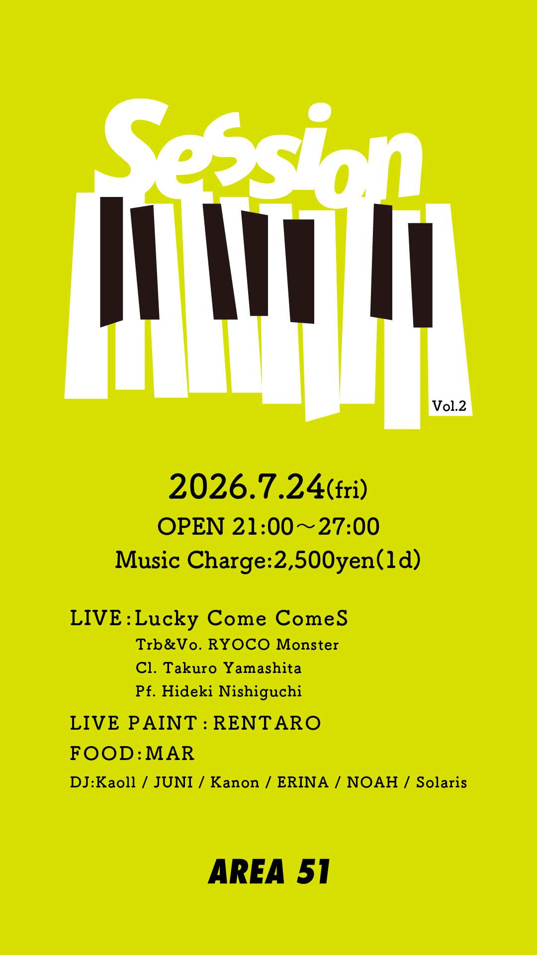 Session at Area51 / 17map Minami, Osaka
