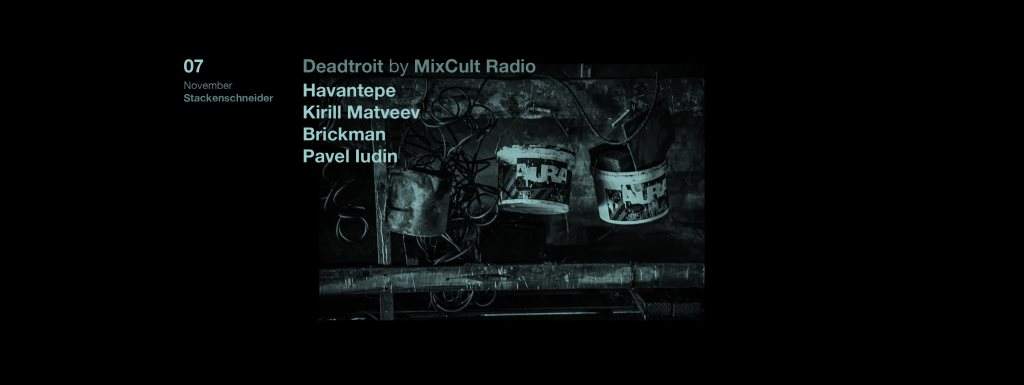Deadtroit by Mixcult Radio - Página trasera