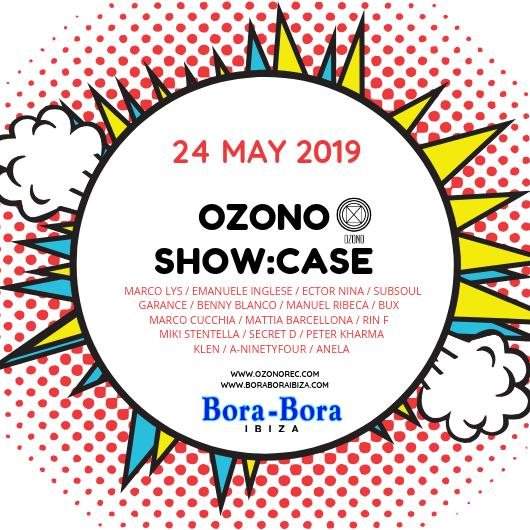 Ozono Show:Case - フライヤー表