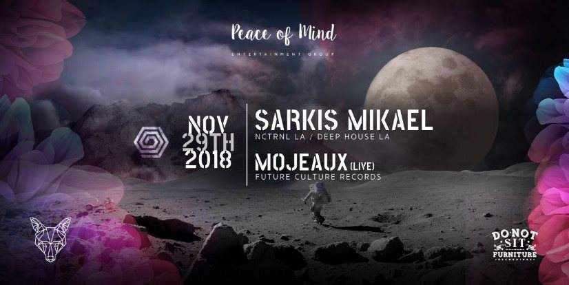 Sarkis Mikael (Deep House LA) & Mojeaux (Live) - Página frontal