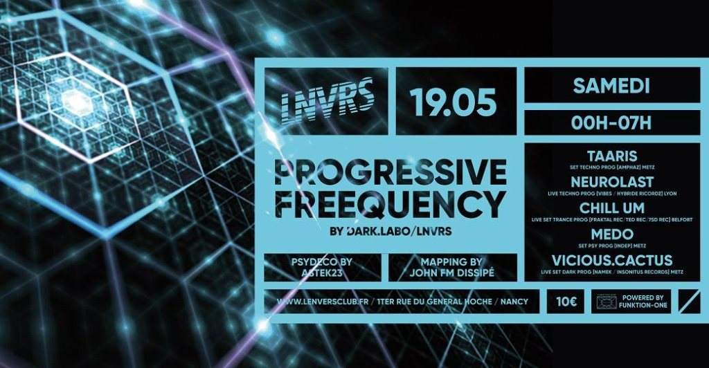 Progressive Freequency - By Dark.Labo / Lnvrs - Página frontal
