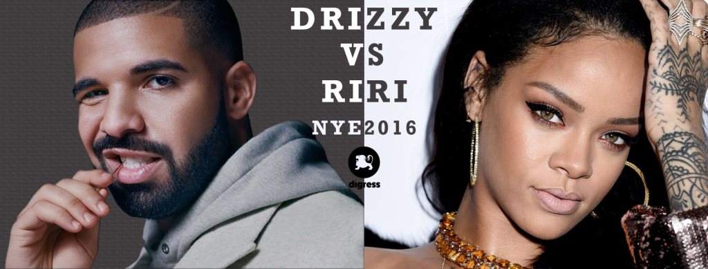 Drizzy VS Riri - NYE Edition - Página frontal