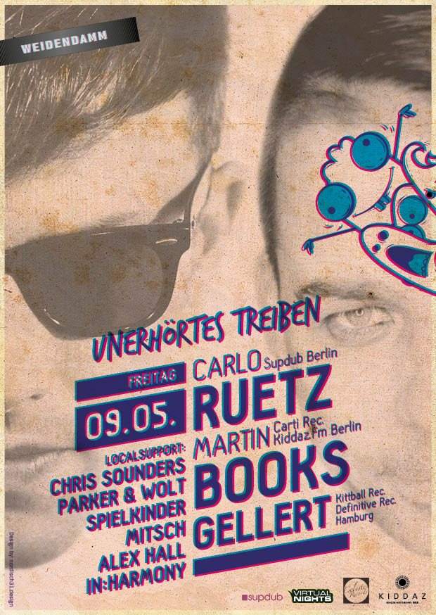 Unerhörtes Treiben mit Carlo Ruetz/ Martin Books uvm - Página frontal