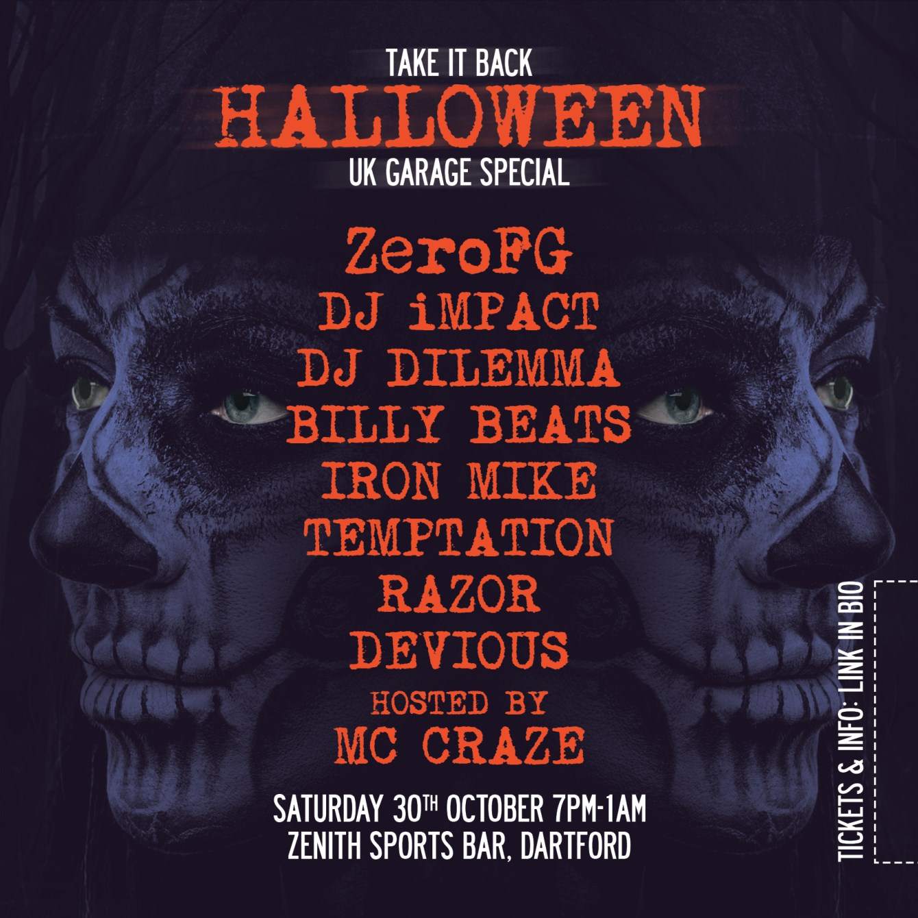Take It Back Halloween UK Garage Special - Página trasera