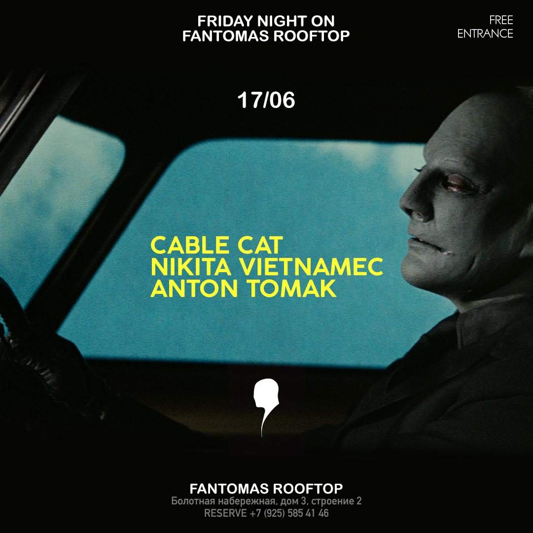 Friday Night on Fantomas Rooftop at Fantomas Chateau & Rooftop, Moscow