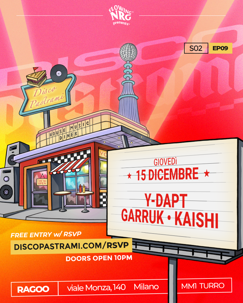 Disco Pastrami - House Music Diner - Página frontal