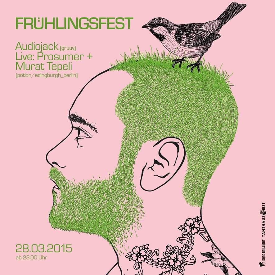 Tanzhaus West & Dora Brilliant Frühlingsfest mit Prosumer & Murat Tepeli Live, Audiojack - Página frontal