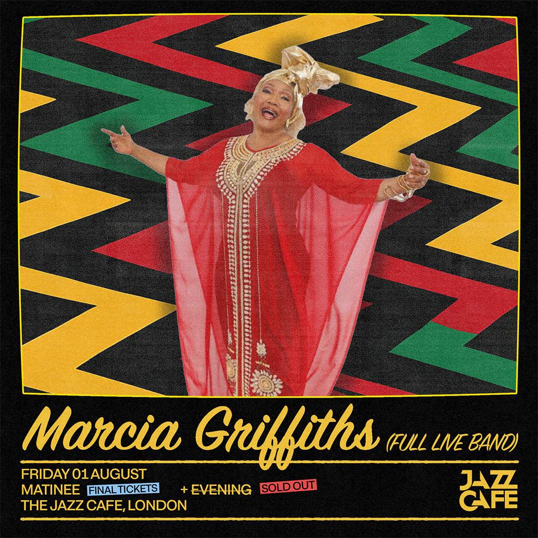 Marcia Griffiths (Full Live Band) - Matinee at The Jazz Cafe, London