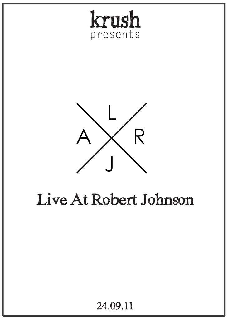 Krush presents Live At Robert Johnson with Ivan Smagghe, Roman Flugel, Arto Mwambe, Ata & Nikos - Página frontal