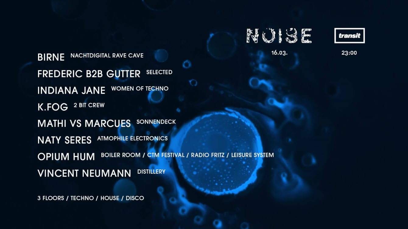 Noise - フライヤー表