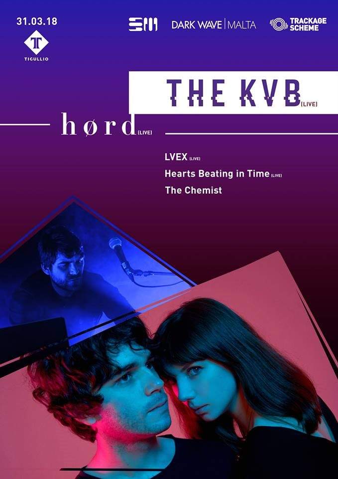 The KVB Live // H ø R D Live - Página frontal