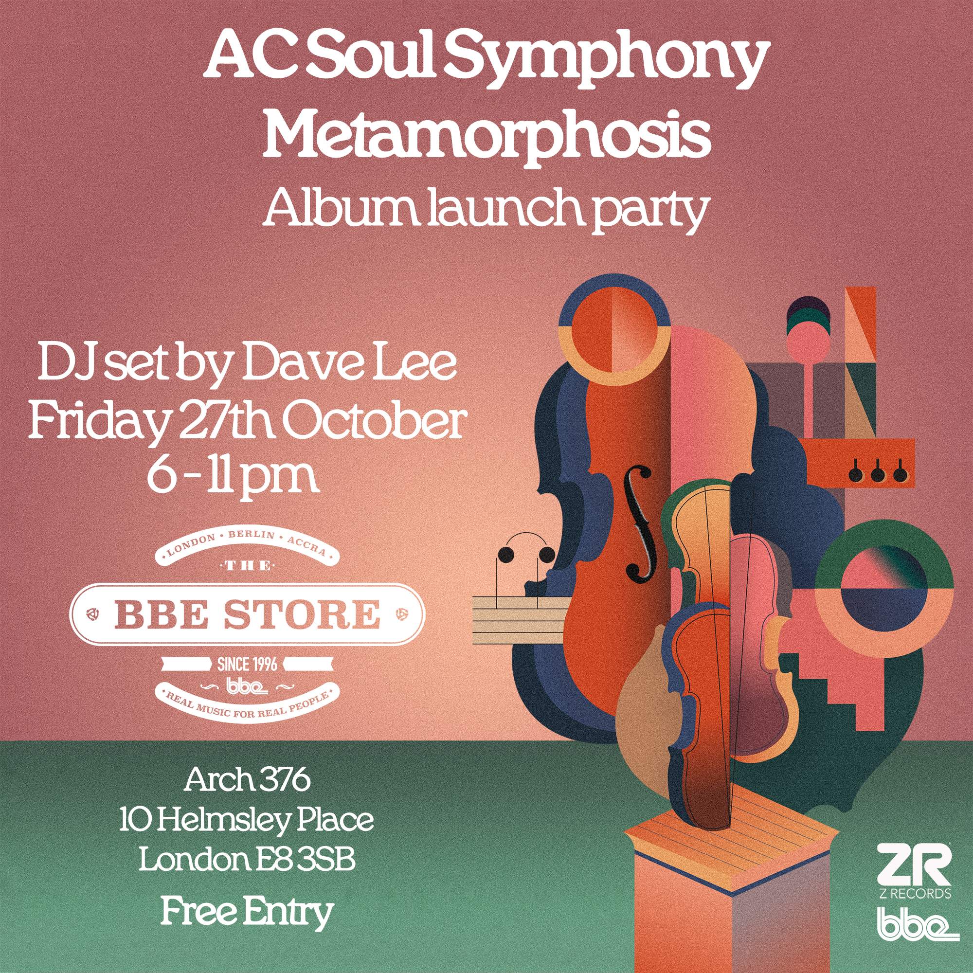 Dave Lee hosts AC Soul Symphony Metamorphosis Album Launch Party - Página frontal