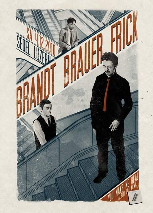 Brandt Brauer Frick Live - フライヤー表
