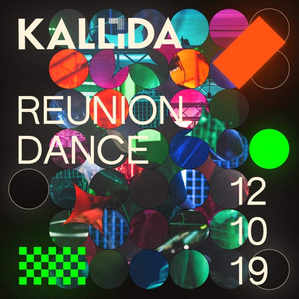KALLIDA Reunion Dance - フライヤー表