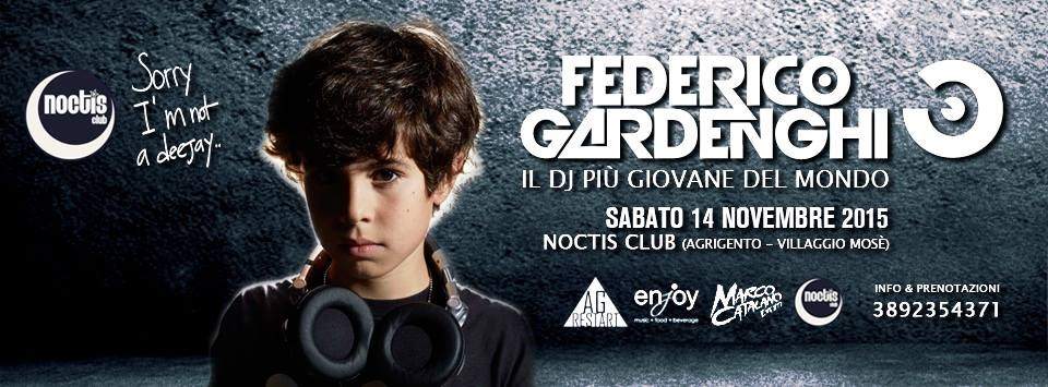 Noctis Club with Federico Gardenghi - Página frontal