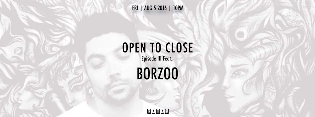 Open to Close Ep 3 Feat.: Borzoo - Página frontal