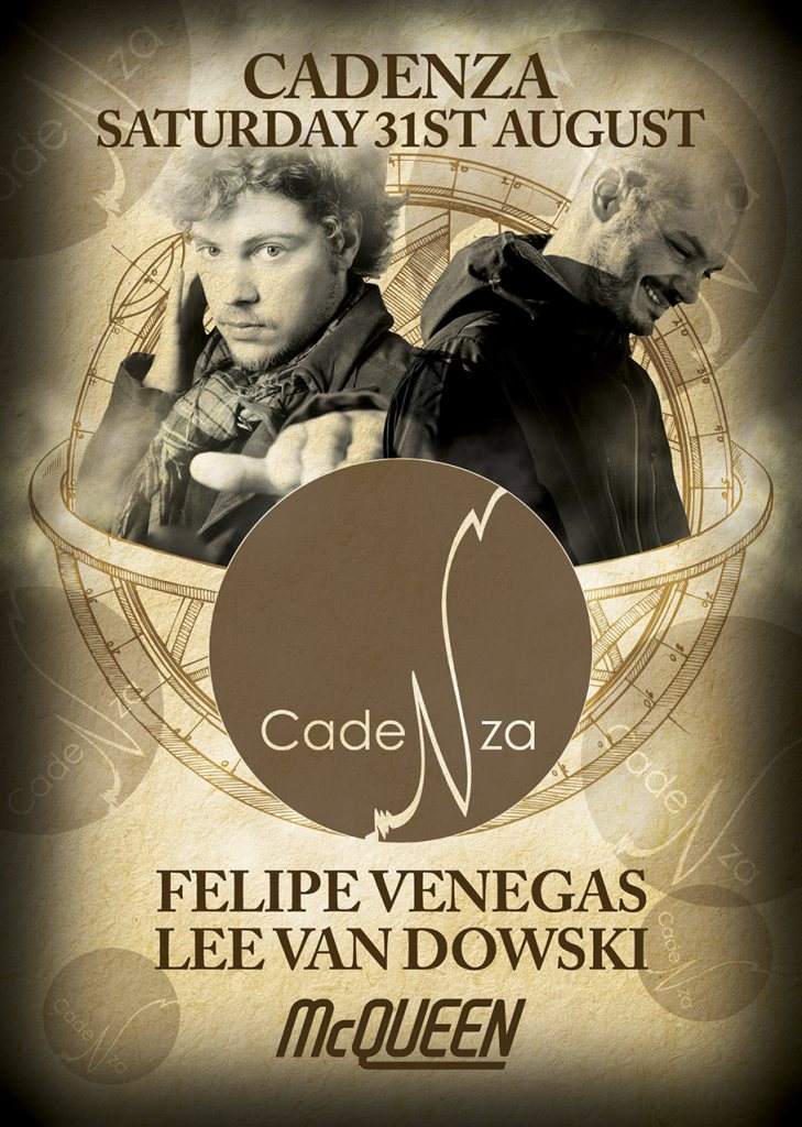 Cadenza Party ft Lee Van Dowski and Felipe Venegas - Página frontal