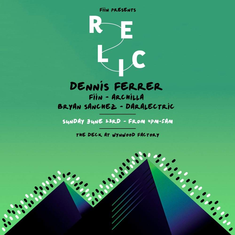 Relic feat. Dennis Ferrer, Fiin & More - Página frontal
