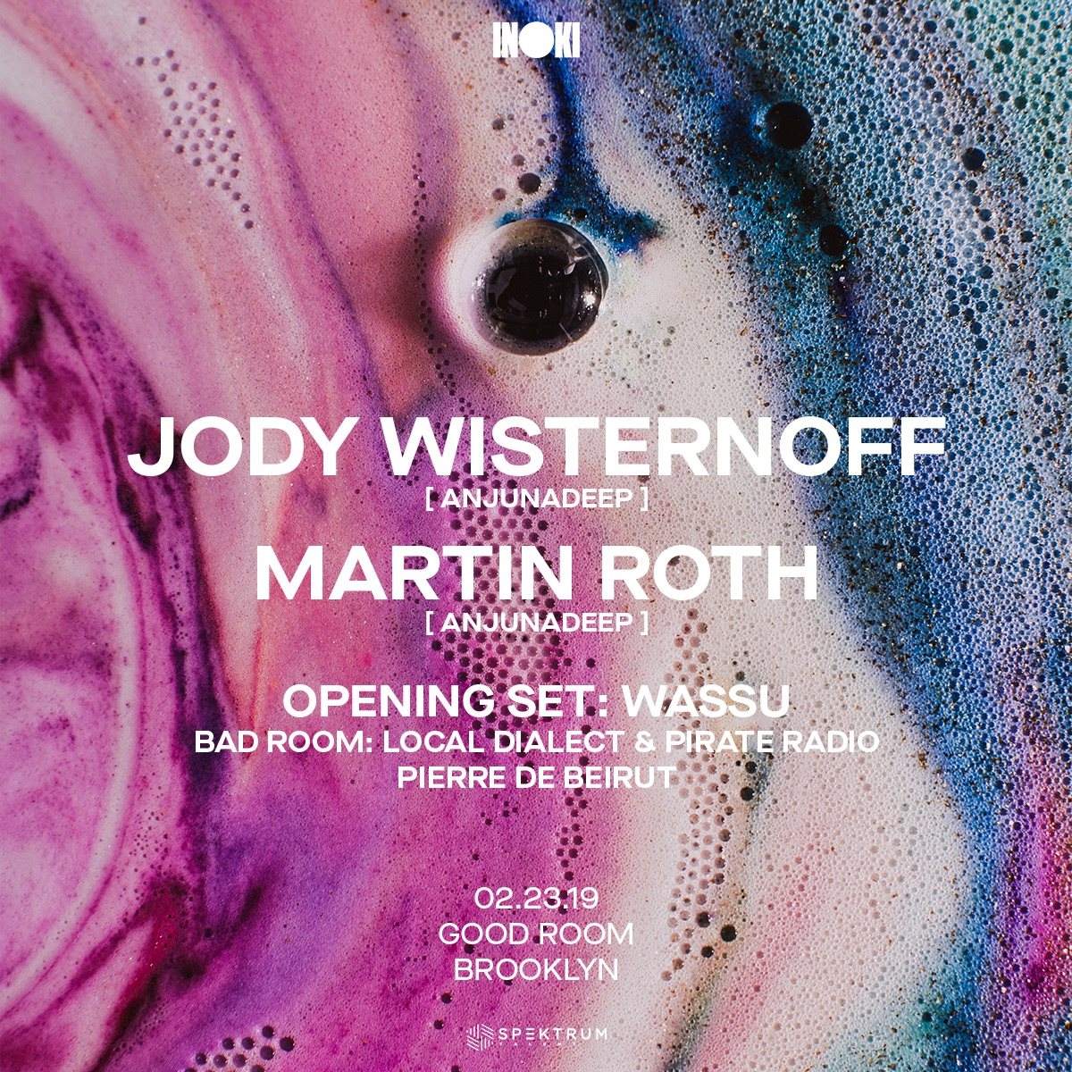Inoki Party: Jody Wisternoff & Martin Roth (Anjunadeep) - Página frontal