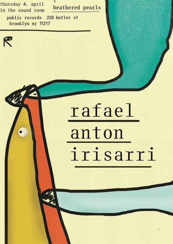 Rafael Anton Irisarri - Página frontal