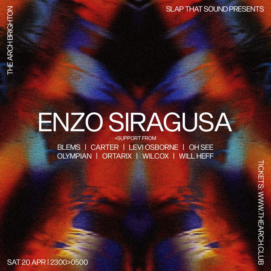 Enzo Siragusa: Slap That Sound - Brighton - Página frontal