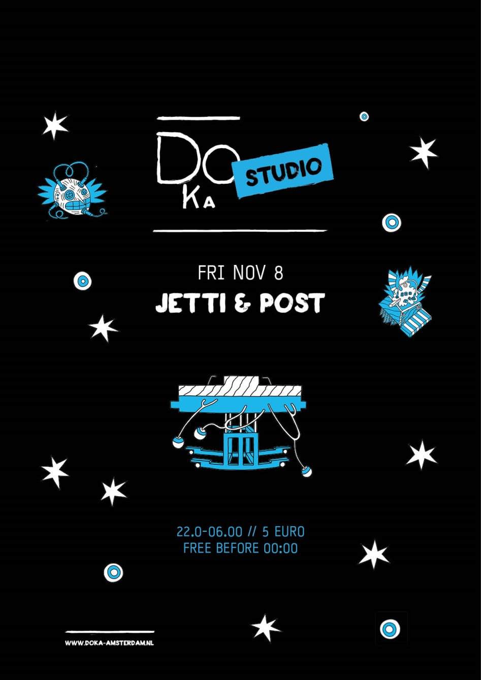 Doka Studio - Jetti & Post - Página frontal