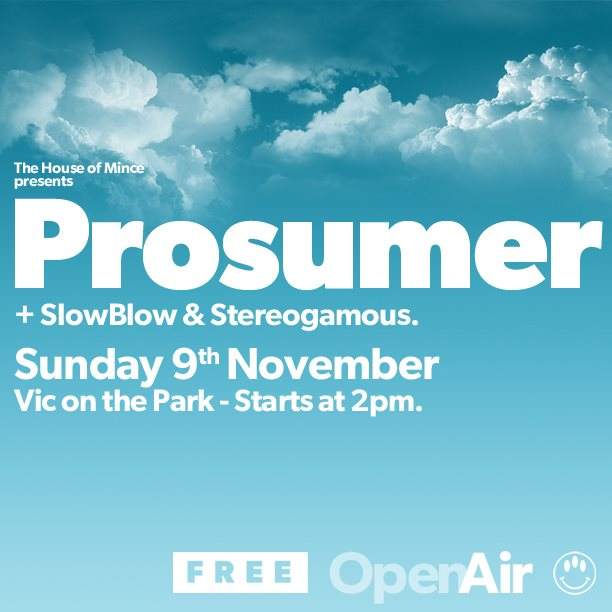 Prosumer - Open AIR - Free - Página frontal
