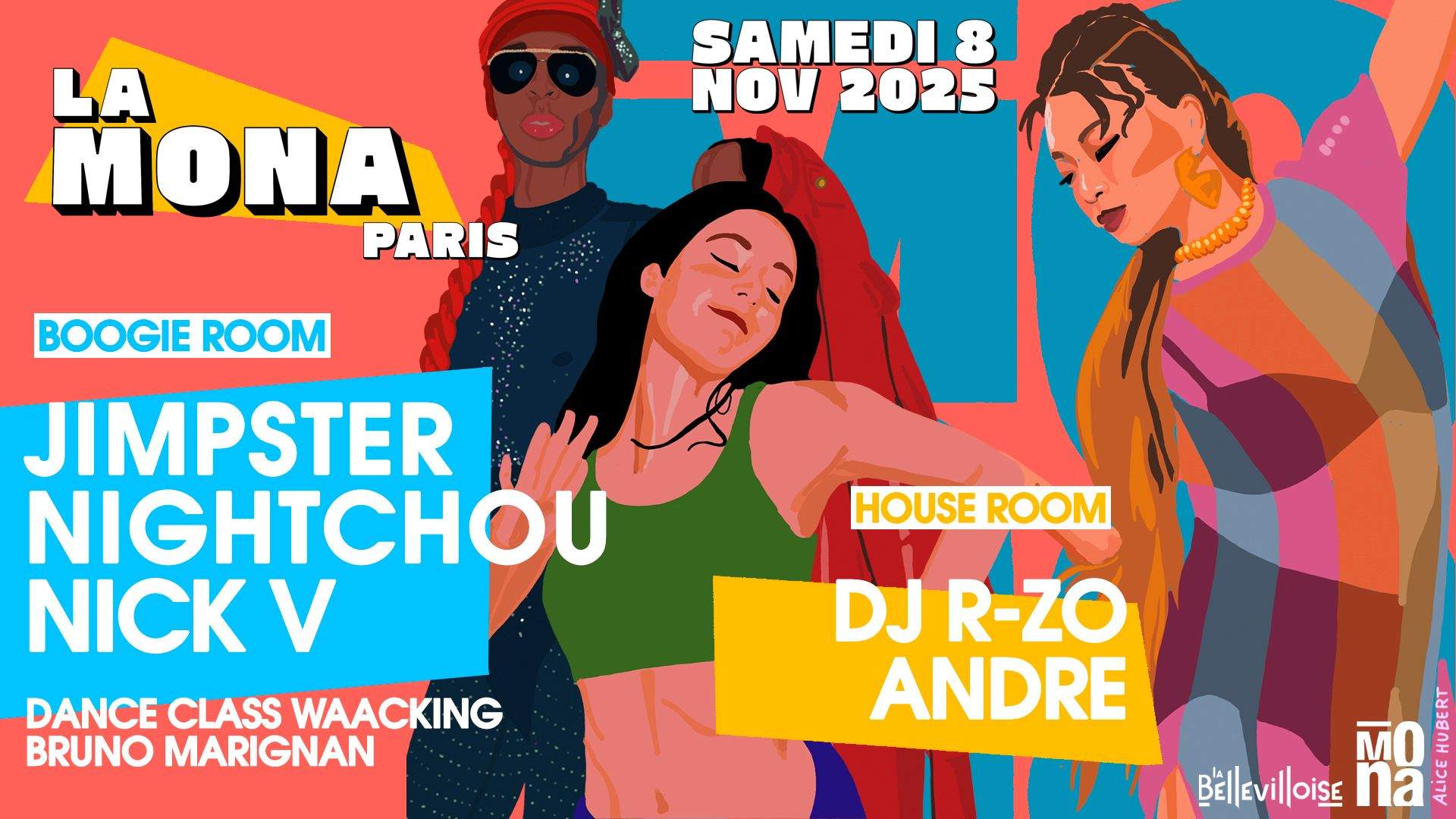 La Mona · House Disco · salles vibes at La Bellevilloise