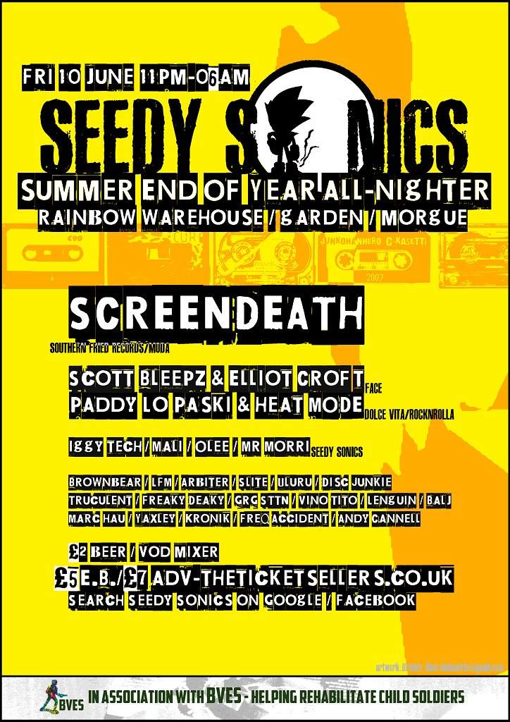 Seedy Sonics Summer Party - Página frontal